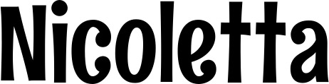 Vorschau des Bootsnamens "Nicoletta" als Schriftzug für "Bootsbeschriftung Neu 68"
