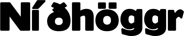 Vorschau des Bootsnamens "Níðhöggr" als Schriftzug für "Bootsbeschriftung Neu 01"