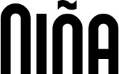 Vorschau des Bootsnamens "Niña" als Schriftzug für "Bootsbeschriftung Neu 43"