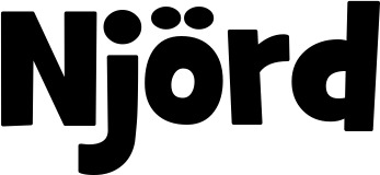 Vorschau des Bootsnamens "Njörd" als Schriftzug für "Bootsbeschriftung Klassisch 22"