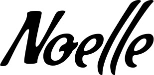 Vorschau des Bootsnamens "Noelle" als Schriftzug für "Bootsbeschriftung Klassisch 57"