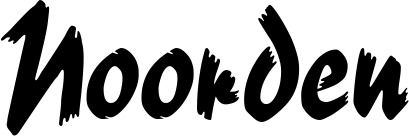 Vorschau des Bootsnamens "Noorden" als Schriftzug für "Bootsbeschriftung Neu 10"