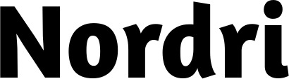 Vorschau des Bootsnamens "Nordri" als Schriftzug für "Bootsbeschriftung Fett 09"