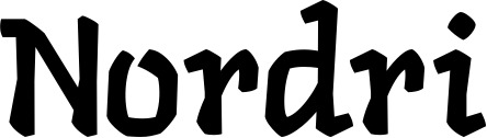 Vorschau des Bootsnamens "Nordri" als Schriftzug für "Bootsbeschriftung Neu 47"
