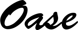 Vorschau des Bootsnamens "Oase" als Schriftzug für "Bootsbeschriftung Klassisch 03"