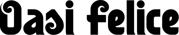 Vorschau des Bootsnamens "Oasi Felice" als Schriftzug für "Bootsbeschriftung Neu 32"