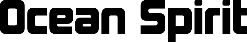 Vorschau des Bootsnamens "Ocean Spirit" als Schriftzug für "Bootsbeschriftung Neu 25"