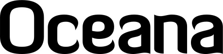Vorschau des Bootsnamens "Oceana" als Schriftzug für "Bootsbeschriftung Normal 06"