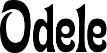 Bootsname 'Odele' angezeigt als 'Bootsbeschriftung Neu 44'