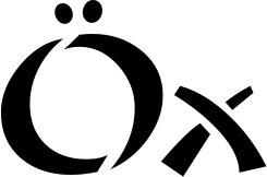 Vorschau des Bootsnamens "Öx" als Schriftzug für "Bootsbeschriftung Neu 03"