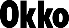 Vorschau des Bootsnamens "Okko" als Schriftzug für "Bootsbeschriftung Fett 24"