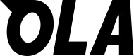 Vorschau des Bootsnamens "Ola" als Schriftzug für "Bootsbeschriftung Neu 15"