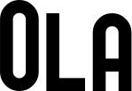 Vorschau des Bootsnamens "Ola" als Schriftzug für "Bootsbeschriftung Neu 43"