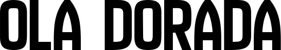 Vorschau des Bootsnamens "Ola Dorada" als Schriftzug für "Bootsbeschriftung Neu 58"