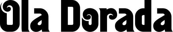 Vorschau des Bootsnamens "Ola Dorada" als Schriftzug für "Bootsbeschriftung Neu 32"