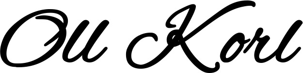 Vorschau des Bootsnamens "Oll Korl" als Schriftzug für "Bootsbeschriftung Klassisch 35"