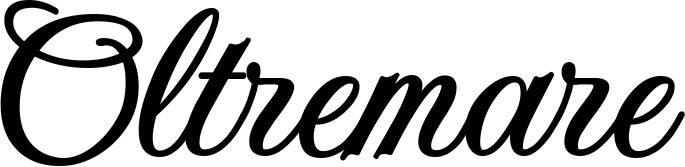 Vorschau des Bootsnamens "Oltremare" als Schriftzug für "Bootsbeschriftung Klassisch 70"