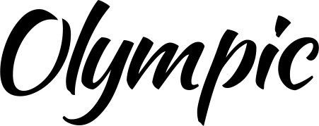 Vorschau des Bootsnamens "Olympic" als Schriftzug für "Style Klassisch 73"