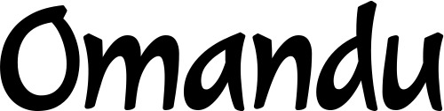 Vorschau des Bootsnamens "Omandu" als Schriftzug für "Bootsbeschriftung Klassisch 72"