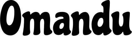 Bootsname 'Omandu' angezeigt als 'Bootsbeschriftung Klassisch 53'