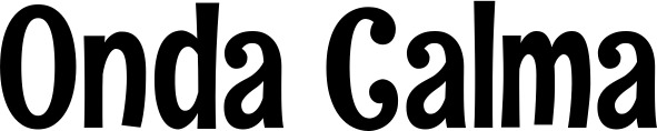 Vorschau des Bootsnamens "Onda Calma" als Schriftzug für "Bootsbeschriftung Neu 68"