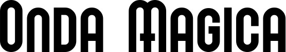 Vorschau des Bootsnamens "Onda Magica" als Schriftzug für "Bootsbeschriftung Neu 43"