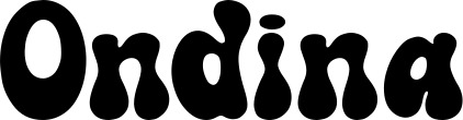 Vorschau des Bootsnamens "Ondina" als Schriftzug für "Bootsbeschriftung Neu 62"
