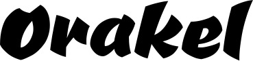 Vorschau des Bootsnamens "Orakel" als Schriftzug für "Bootsbeschriftung Neu 39"