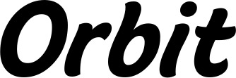 Bootsname 'Orbit' angezeigt als 'Bootsbeschriftung Klassisch 14'