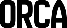 Vorschau des Bootsnamens "Orca" als Schriftzug für "Bootsbeschriftung Neu 58"