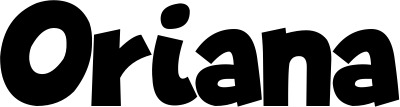 Vorschau des Bootsnamens "Oriana" als Schriftzug für "Bootsbeschriftung Neu 48"