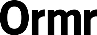 Vorschau des Bootsnamens "Ormr" als Schriftzug für "Bootsbeschriftung Neu 09"