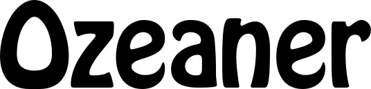 Vorschau des Bootsnamens "Ozeaner" als Schriftzug für "Bootsbeschriftung Fett 01"