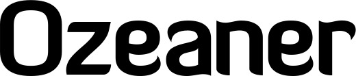 Vorschau des Bootsnamens "Ozeaner" als Schriftzug für "Bootsbeschriftung Normal 06"