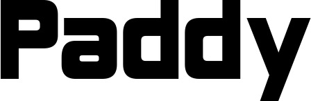 Vorschau des Bootsnamens "Paddy" als Schriftzug für "Style Neu 25"