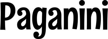 Vorschau des Bootsnamens "Paganini" als Schriftzug für "Bootsbeschriftung Neu 68"