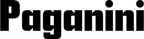 Vorschau des Bootsnamens "Paganini" als Schriftzug für "Bootsbeschriftung Neu 11"