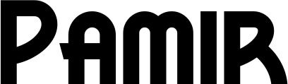 Vorschau des Bootsnamens "Pamir" als Schriftzug für "Bootsbeschriftung Neu 26"