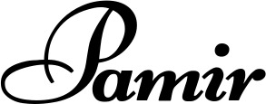 Vorschau des Bootsnamens "Pamir" als Schriftzug für "Bootsbeschriftung Klassisch 76-A"