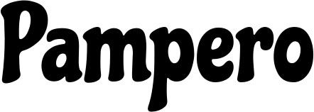 Vorschau des Bootsnamens "Pampero" als Schriftzug für "Bootsbeschriftung Neu 41"