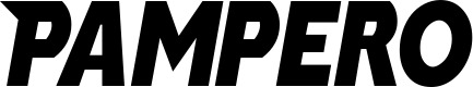 Vorschau des Bootsnamens "Pampero" als Schriftzug für "Bootsbeschriftung Neu 15"
