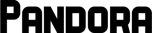 Vorschau des Bootsnamens "Pandora" als Schriftzug für "Bootsbeschriftung Neu 34"