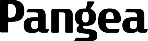 Vorschau des Bootsnamens "Pangea" als Schriftzug für "Bootsbeschriftung Fett 22"