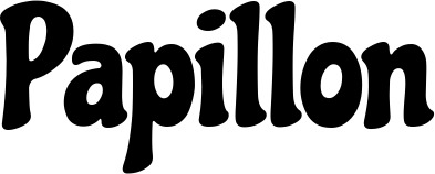 Vorschau des Bootsnamens "Papillon" als Schriftzug für "Bootsbeschriftung Klassisch 53"