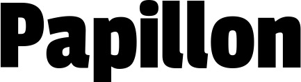 Vorschau des Bootsnamens "Papillon" als Schriftzug für "Bootsbeschriftung Fett 30"