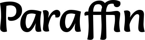 Vorschau des Bootsnamens "Paraffin" als Schriftzug für "Style Klassisch 94"