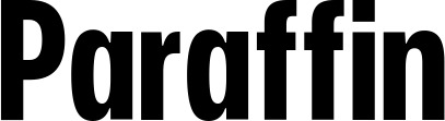 Vorschau des Bootsnamens "Paraffin" als Schriftzug für "Bootsbeschriftung Fett 25"