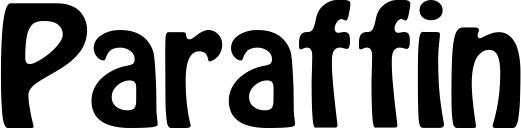 Vorschau des Bootsnamens "Paraffin" als Schriftzug für "Bootsbeschriftung Fett 01"