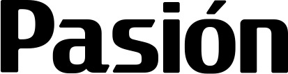 Vorschau des Bootsnamens "Pasión" als Schriftzug für "Bootsbeschriftung Fett 22"