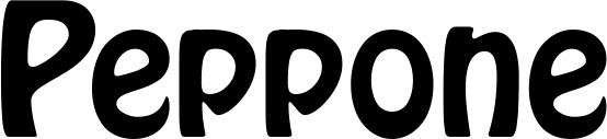 Vorschau des Bootsnamens "Peppone" als Schriftzug für "Bootsbeschriftung Fett 01"